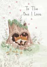 A Foxy Kind Love Card created by PipWilsonArt