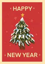 Happy New Year card created by Marina Kromitsyna