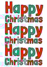 Happy Christmas Minimal created by REFcreative