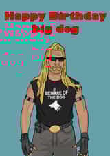 Dog the bounty hunter created by C.W ILLUSTRATIONS 