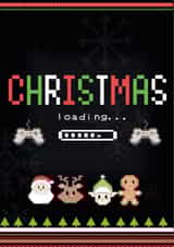 Pixelated Gaming Christmas created by Ayliesh Chaplin