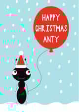 Happy Christmas Anty created by Stripey Cats