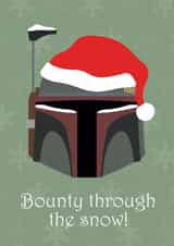 Boba Fett Bounty Christmas Card created by OGDDesign