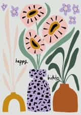 Happy Birthday Flowers created by Rachael Presky