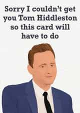 Tom Hiddleston created by Amber Kilsby