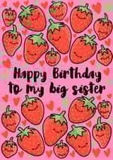 Happy birthday big sister created by Lois Fitzy