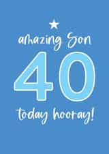 Happy 40th Birthday to an amazing Son created by Always Sparkle