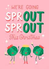 SPR-OUT OUT Christmas Card created by Bird & Co Studio