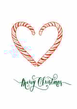 Merry Christmas candy cane created by Picoloco Studio