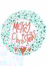 Wreath exploding with love created by Picoloco Studio