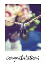 Congratulations Wedding and Engagement Card created by OOYABOD