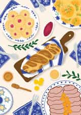 Hanukkah Dinner created by @tikkled.pink