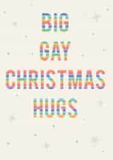 Big Gay Christmas Hugs created by Thinkling Creative
