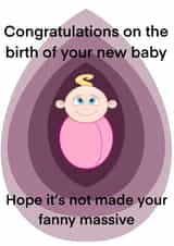 New Baby created by Olive & Keith Cards