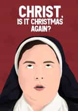 Christ(mas) Derry Girls created by Pink + Pip