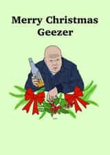 Phil Mitchell Christmas card created by SCHE BY MIMI