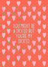 Rude Anniversary Card, valentines, for boyfriend, for girlfriend, funny, naughty created by By Emma Dearling