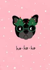 Christmas dog created by Nadya Barkova