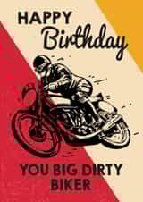 Biker Birthday Card created by Kelly Hunt Designs