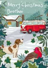 Merry Christmas Brother created by Angie Spurgeon