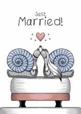 Just married created by Bonny Shatwell