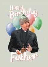 Father Ted Birthday Card created by Fasanian Artistry