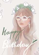 Sweet Happy Birthday Card created by Sofita Ki