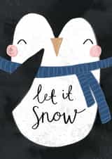 Penguin Christmas Card created by Kelsey  Collings 