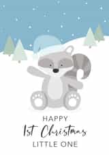 Happy 1st Christmas Little One Blue created by Laura