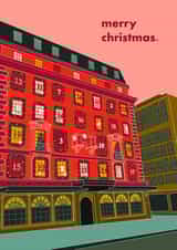 London Merry Christmas Advent Calendar created by Kate Fulford