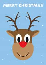 Cute Rudolph Card created by davewdesign