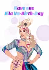 Ella Vaday Birthday Card created by Caitlins Creations