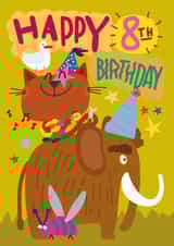 Happy 8th Birthday created by Banjo Robinson