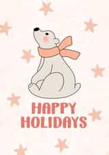 Polar Bear Holiday Card created by Designs By Ry