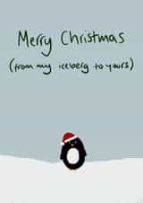 Merry Christmas Penguin created by indecisiveartistry