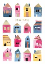 Modern Abstract New Home Card - Houses - New Home created by Nastya Rizaeva