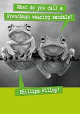 Silly Frogs Birthday Card created by Quitting Hollywood