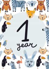 1st birthday 1001 created by Victoria