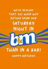 B&M Birthday Card created by Lucy Marie Design