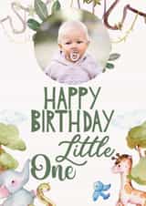 Personalised Birthday Photo Card created by Nidd And Rigg! - baby little Birthday Personalised Photo Card 20153