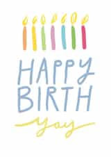 Happy Birth Yay Card created by ems le tocq