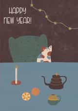 Happy new year card created by alina talipova