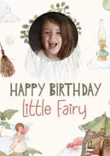Personalised Birthday Photo Card created by Nidd And Rigg! - Photo card for your little fairy