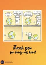 Thank you for being my hero! created by Rewriting Extinction