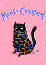 Merry Christmas Cat created by Olla