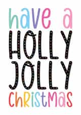 Holly Jolly Christmas Card 1001 created by Banff & Bear