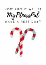 Chrristmas 'MyFitnessPal' Card created by Exhibit O