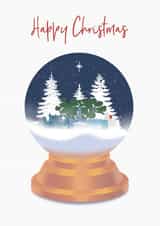 Blue Snowglobe created by The Decaffeinated Squirrel