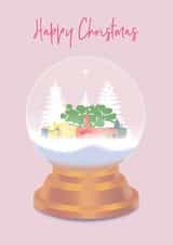 Pink Snow globe created by The Decaffeinated Squirrel