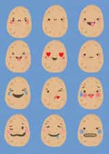 Cute potatoes created by Lois Fitzy